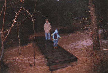 Sutherland Creek Bridge - Flood of 1999