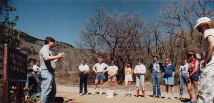 Crystal Park Road Trailhead Dedication - May 1991